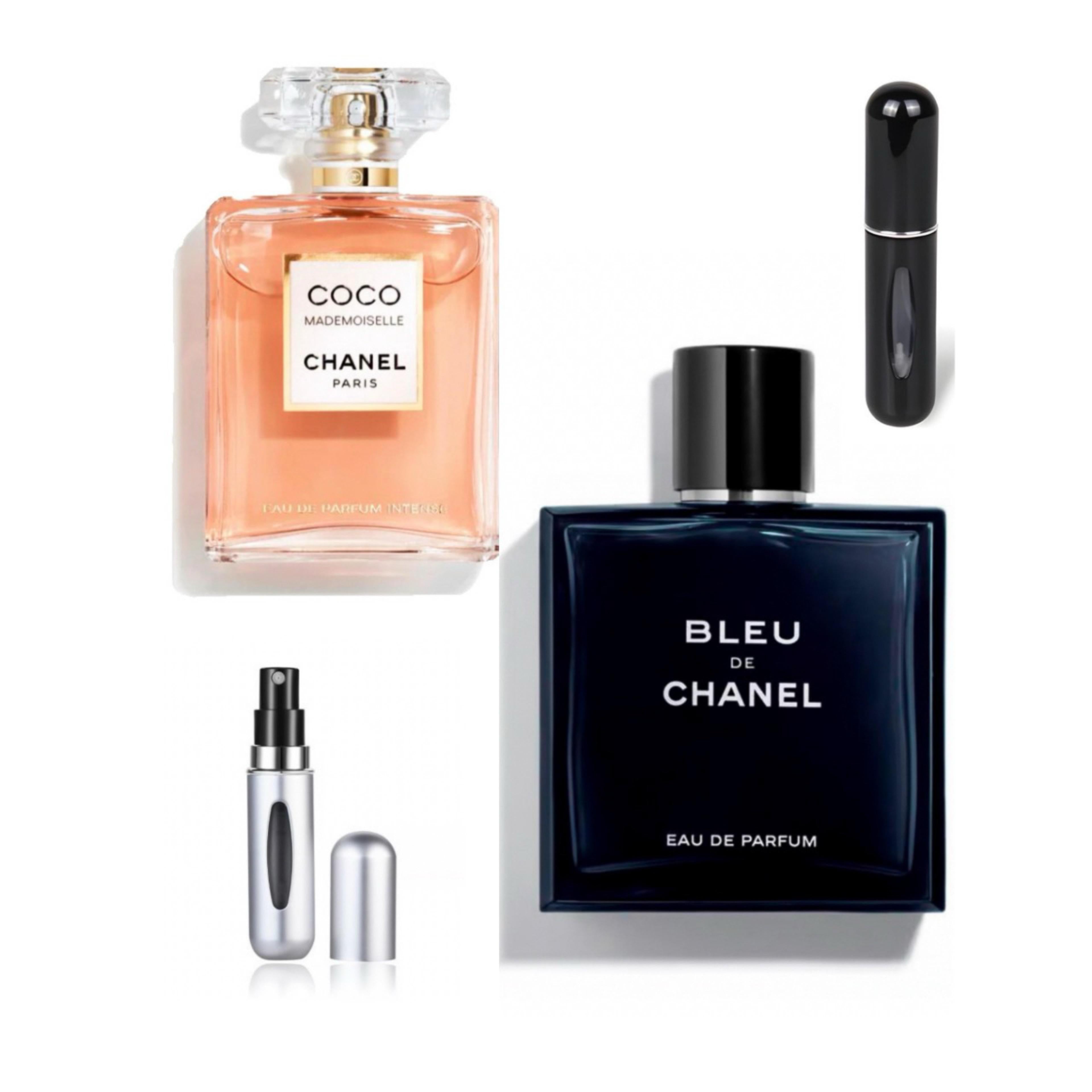 Coco Chanel + Bleu Chanel + Perfumero